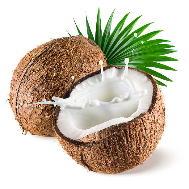 Coconut cream, liquid and water