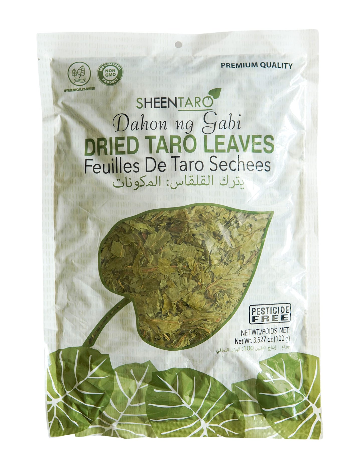 Taro leaves