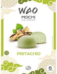 Pistachio mochi ice cream
