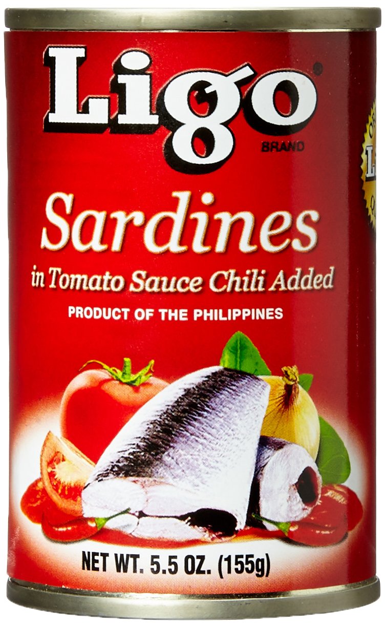 ligo sardines in tomato sauce and chili