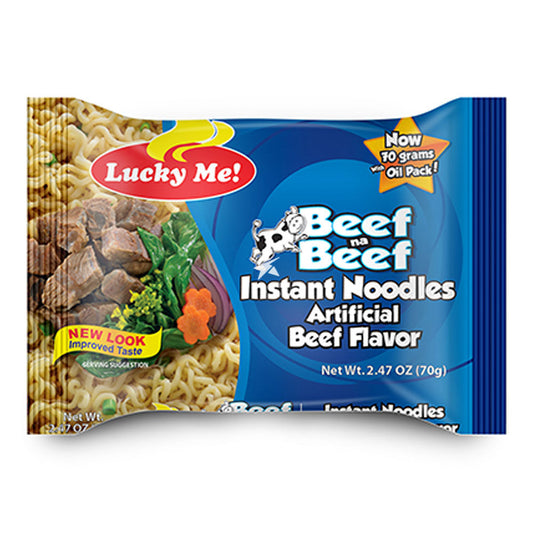 lucky me beef beef instant noodle soup