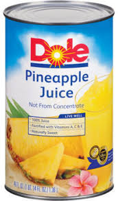 pineapple juice dole