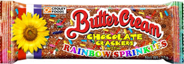 buttercream chocolate crackers
