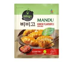 bibigo dumplings vegtables filling with kimchi