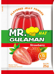 mr hut gulaman jelly strawberry flavor