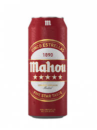mahou beer can