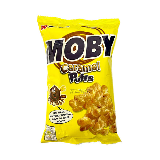 moby caramel puffs