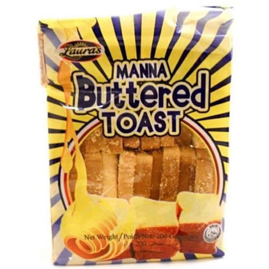 manna buttered toast
