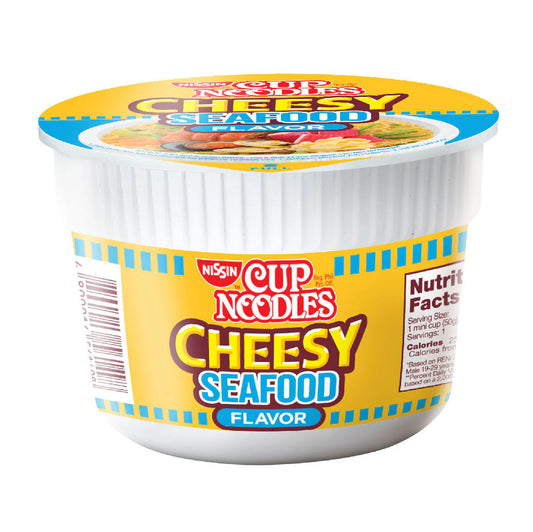 nissin cup noodles cheesy seafood flavor