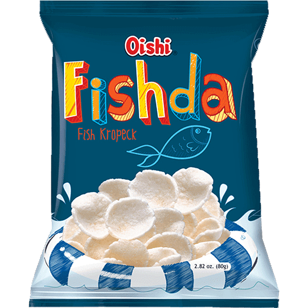 oishi fishda snack