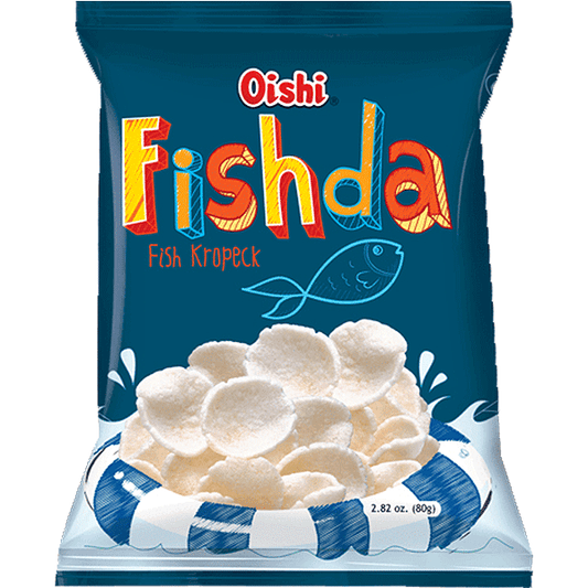 oishi fishda snack