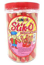 stik O strawberry wafers