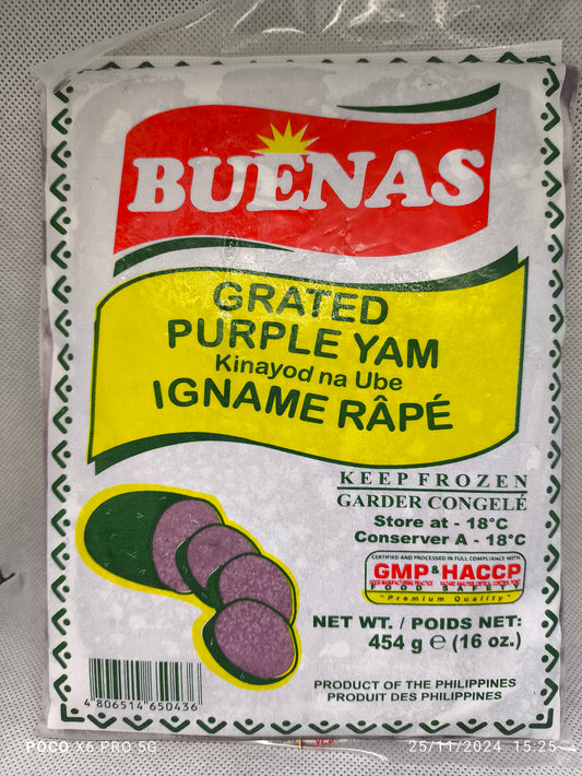 frozen grated ube