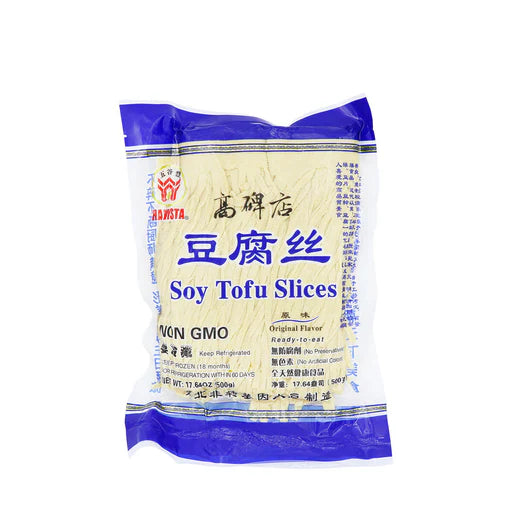 soy tofu slices
