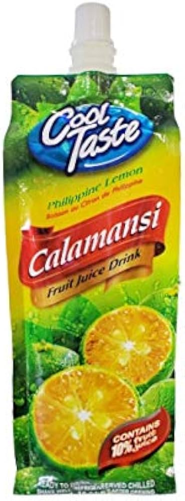 cool taste calamansi drink