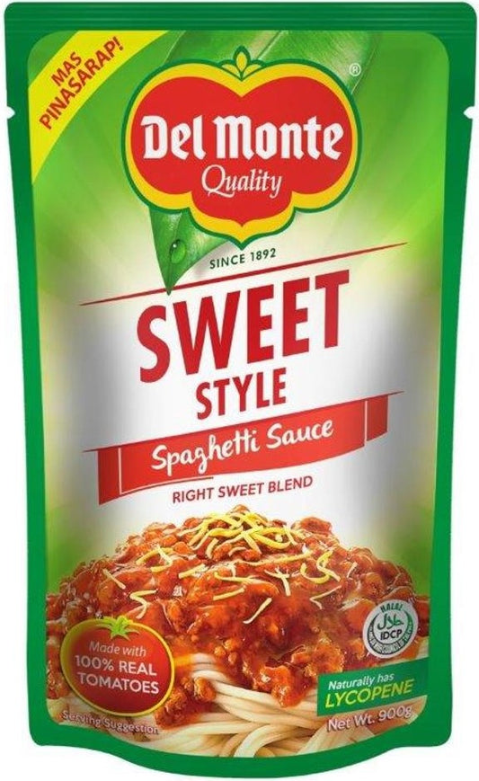 del monte pasta sauce sweet style