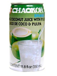 coco coconut drink with pulp
